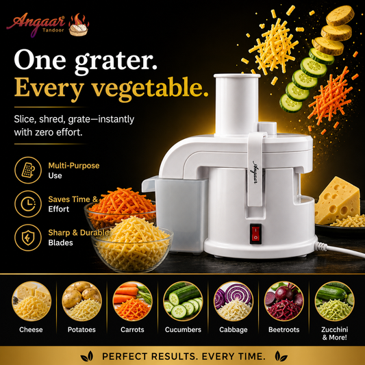 Angaar Electric Potato and Cheese Grater